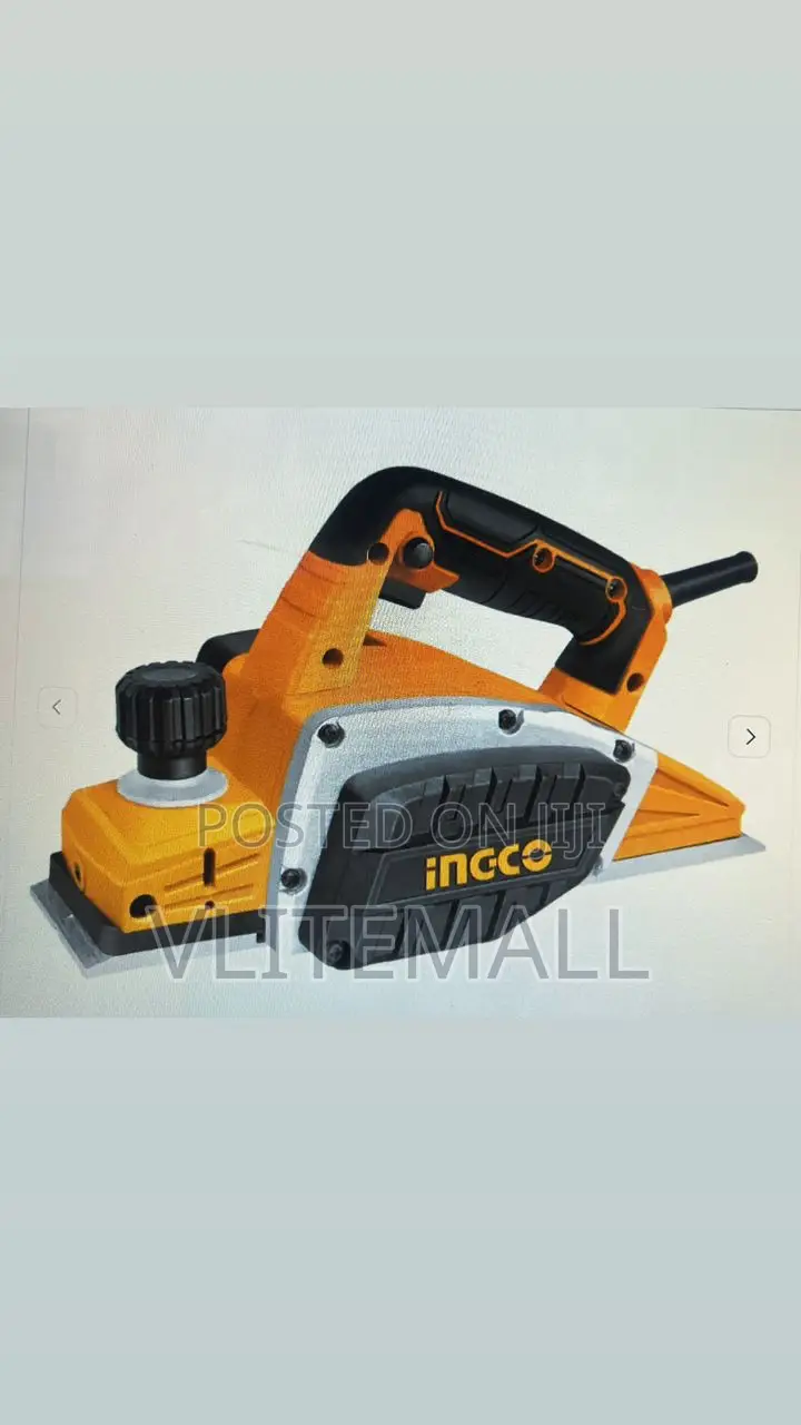 Ingco 750w Electric Planer With Heavy-Duty Aluminum Base –