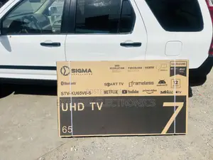 Hot  Deal Uhd Smart Android Sig-Ku65v6-S. 65” Sigma