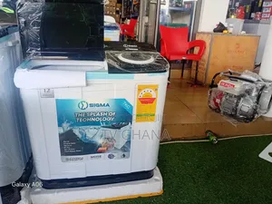 Sigma 7kg Twin Tub Washer – Save Water, Time Energy