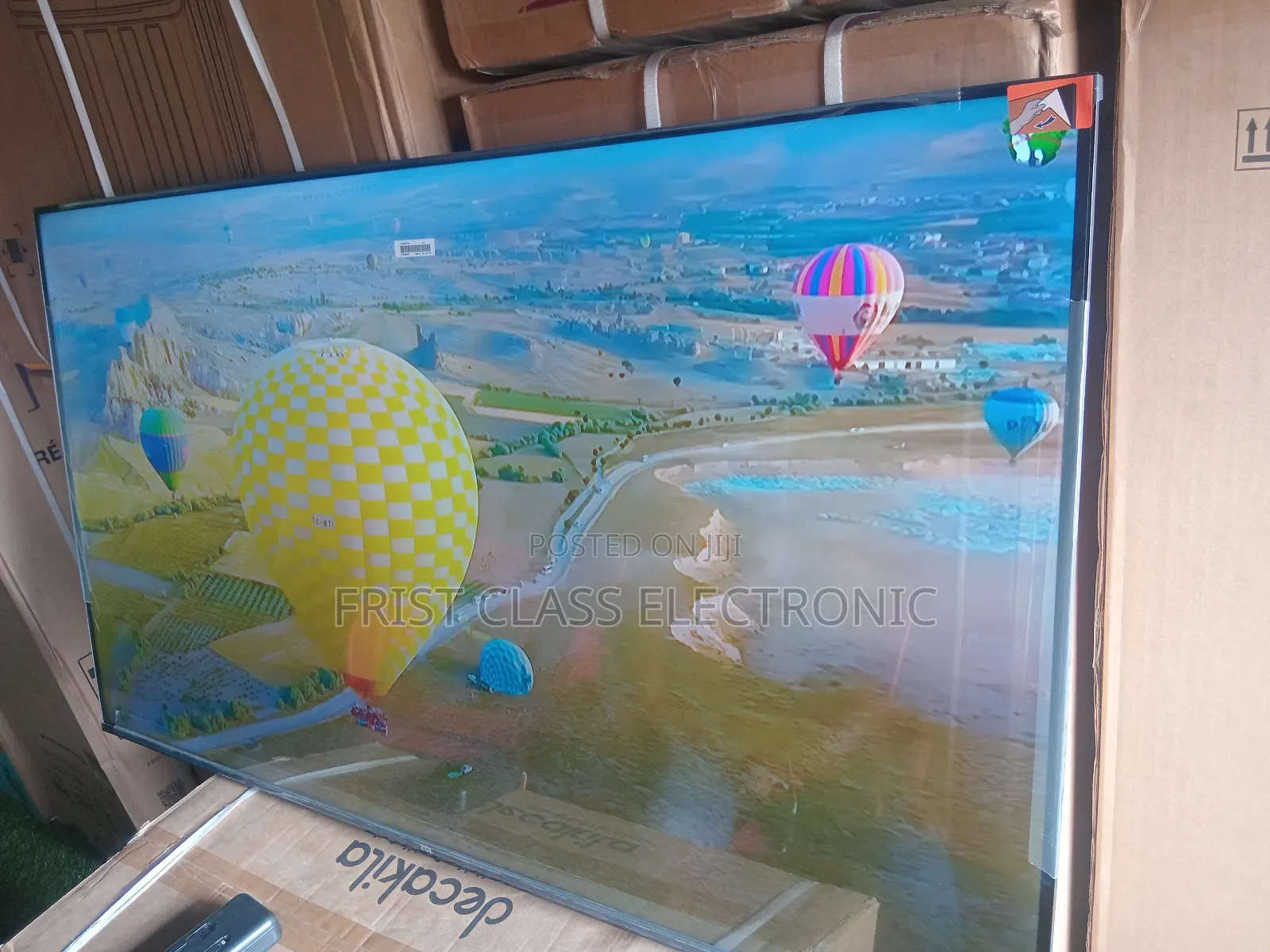 Sleek Design, Powerful Visuals — TCL 55” Smart Google Tv