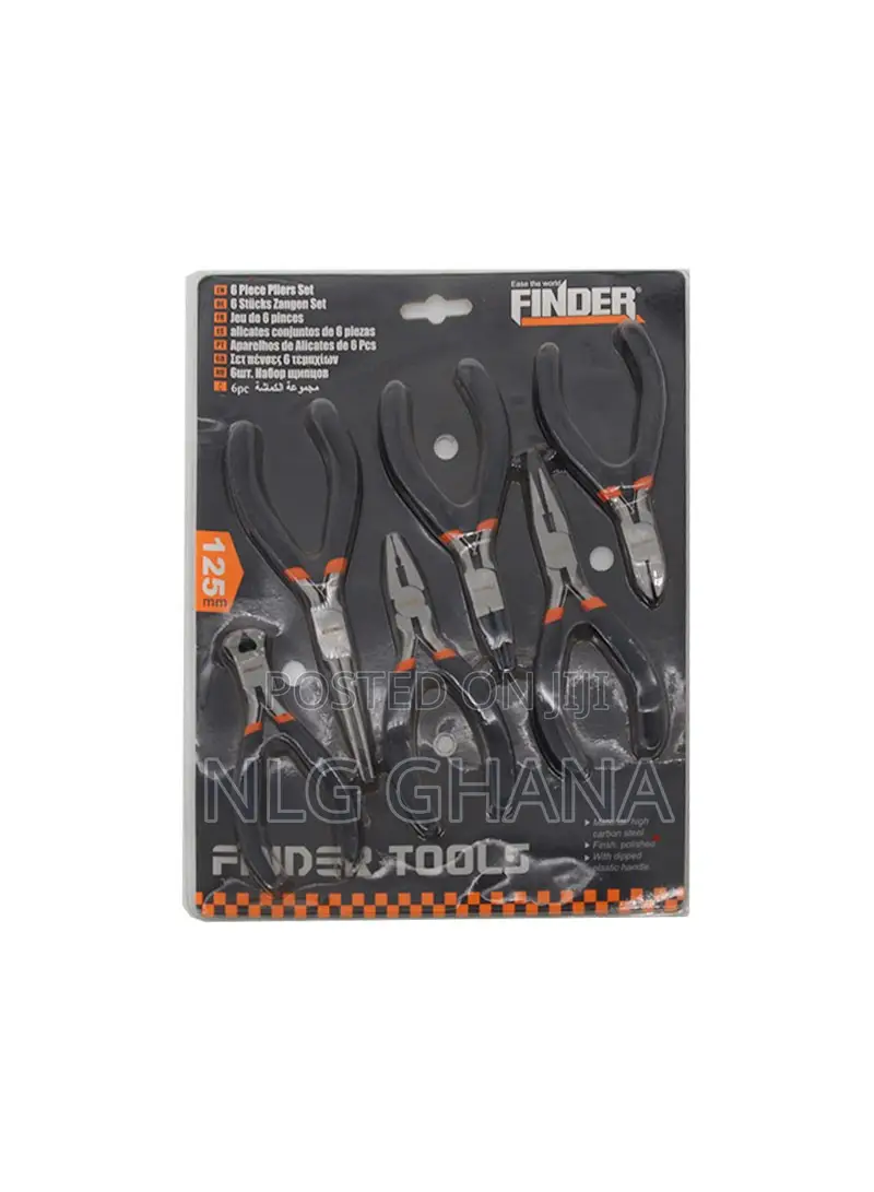 6pcs Pliers Ergonomic Handle Finder Tools. Ghx1393