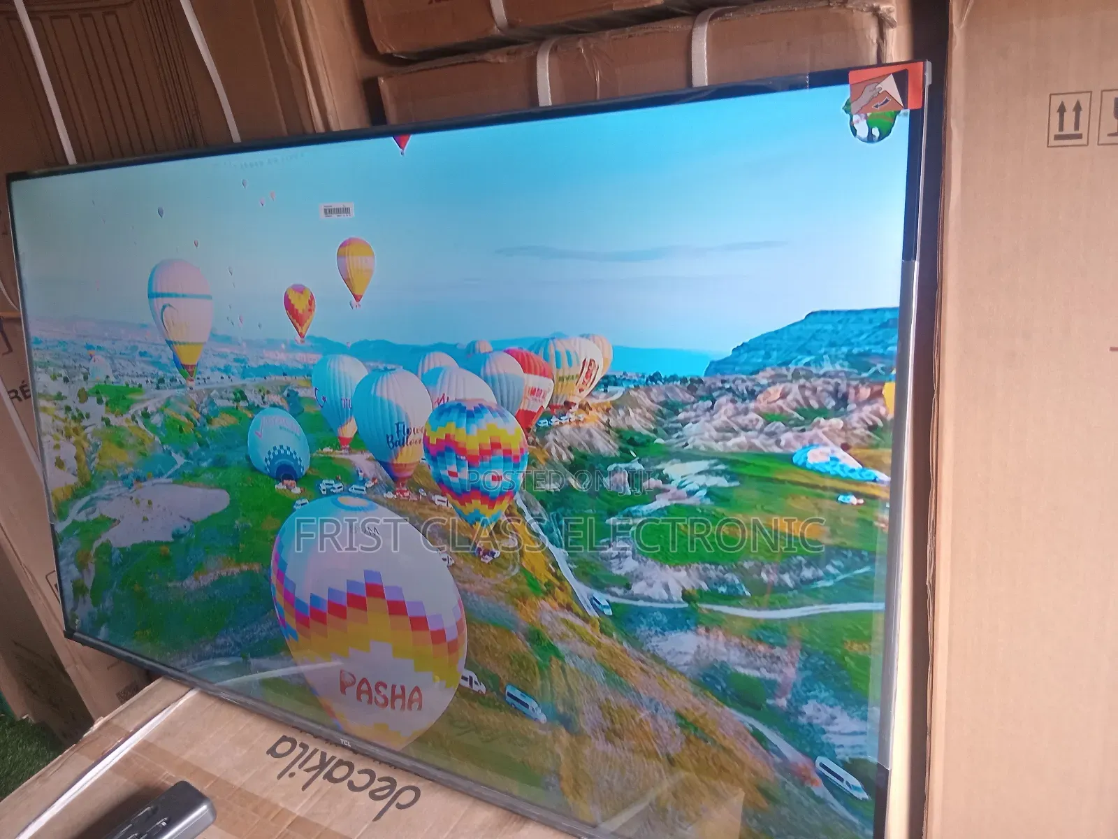 Watch in Brilliance With TCL 55” Smart Tv.