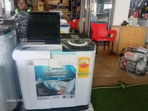 Sigma 7kg Washer – Reliable Semi Auto Machine for Every Home