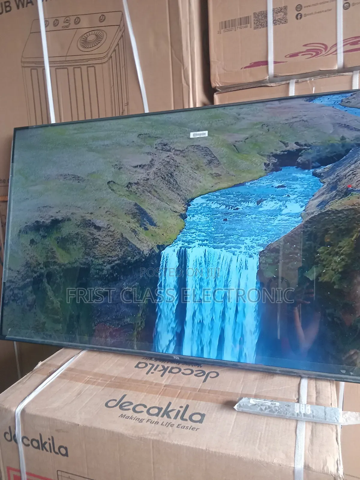 Designed for Immersive Viewing — TCL 55 Inches Smart Tv.
