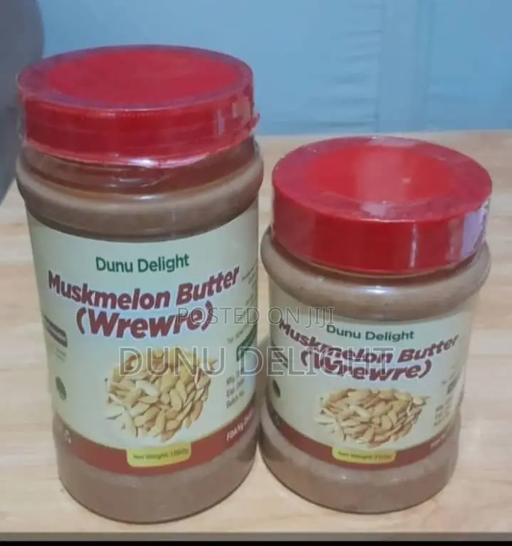 Organic Muskmelon (Wrewre) Butter-Healthy Ghanaian Superfood