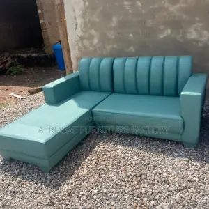 Italian Leather L Shape Sofa Chair(Free Delivery Before Payment)