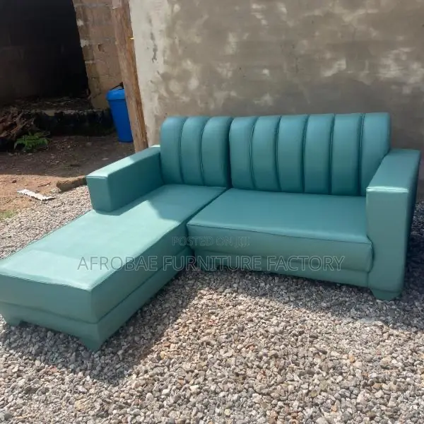Italian Leather L Shape Sofa Chair(Free Delivery Before Payment)