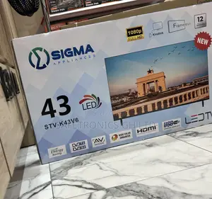 Authentic New Sigma 43 Inch Full Hd Led Sig-K43v6 Tv