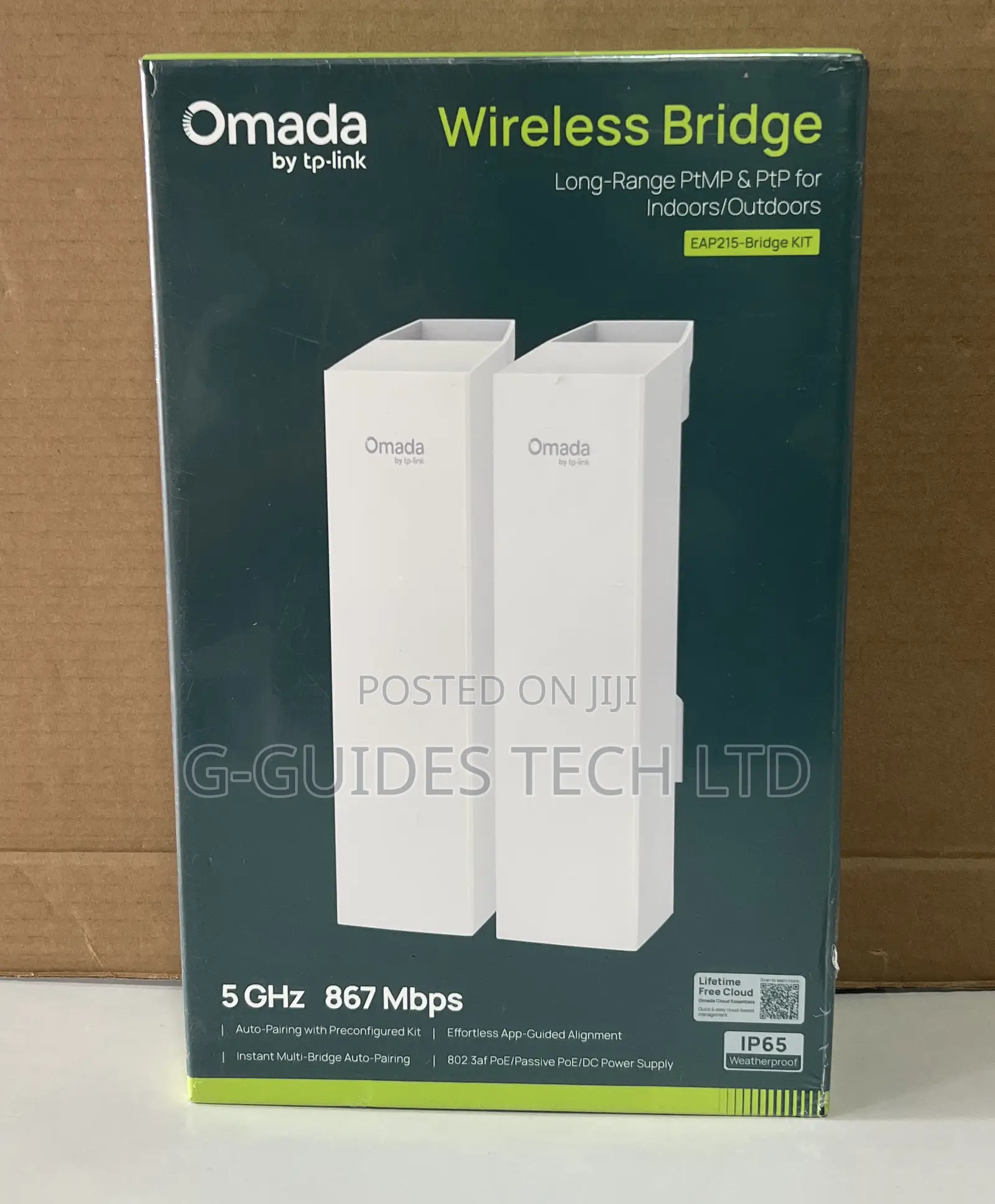 Tp-Link Eap215-Bridge Kit Long-Range Indoor/Outdoor Wireless Bridge