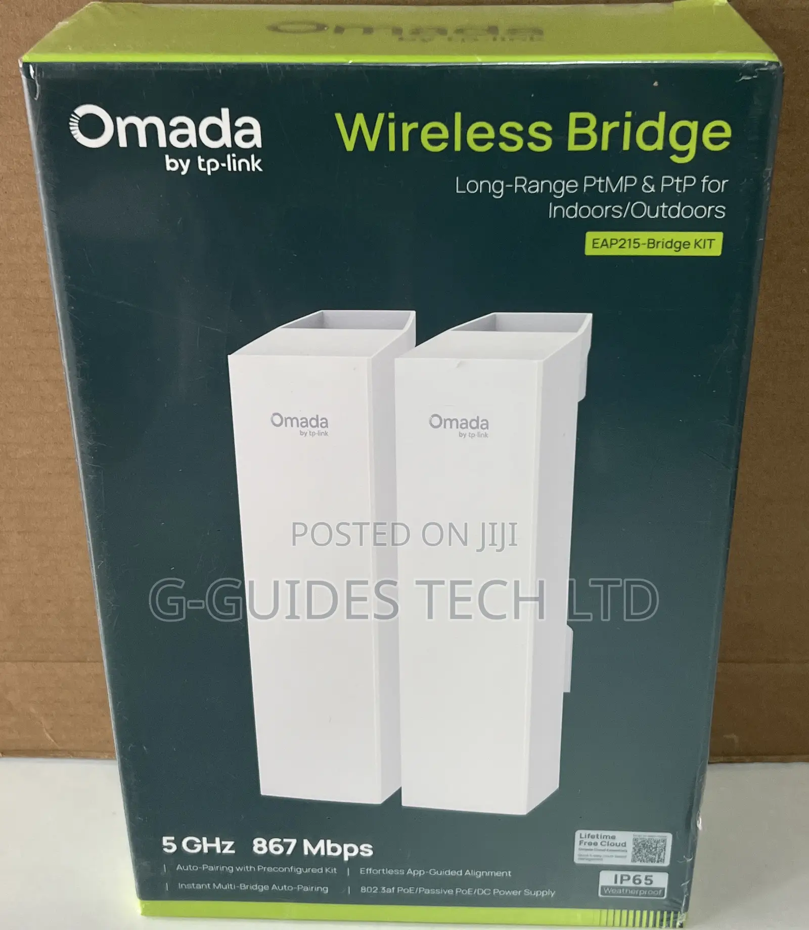 Tp-Link Eap215-Bridge Kit Long-Range Indoor/Outdoor Wireless Bridge