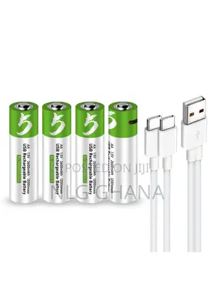 4-PCS 1.5v 2600mah Aa Rechargeable Multifunctional Battery. Tvx29493