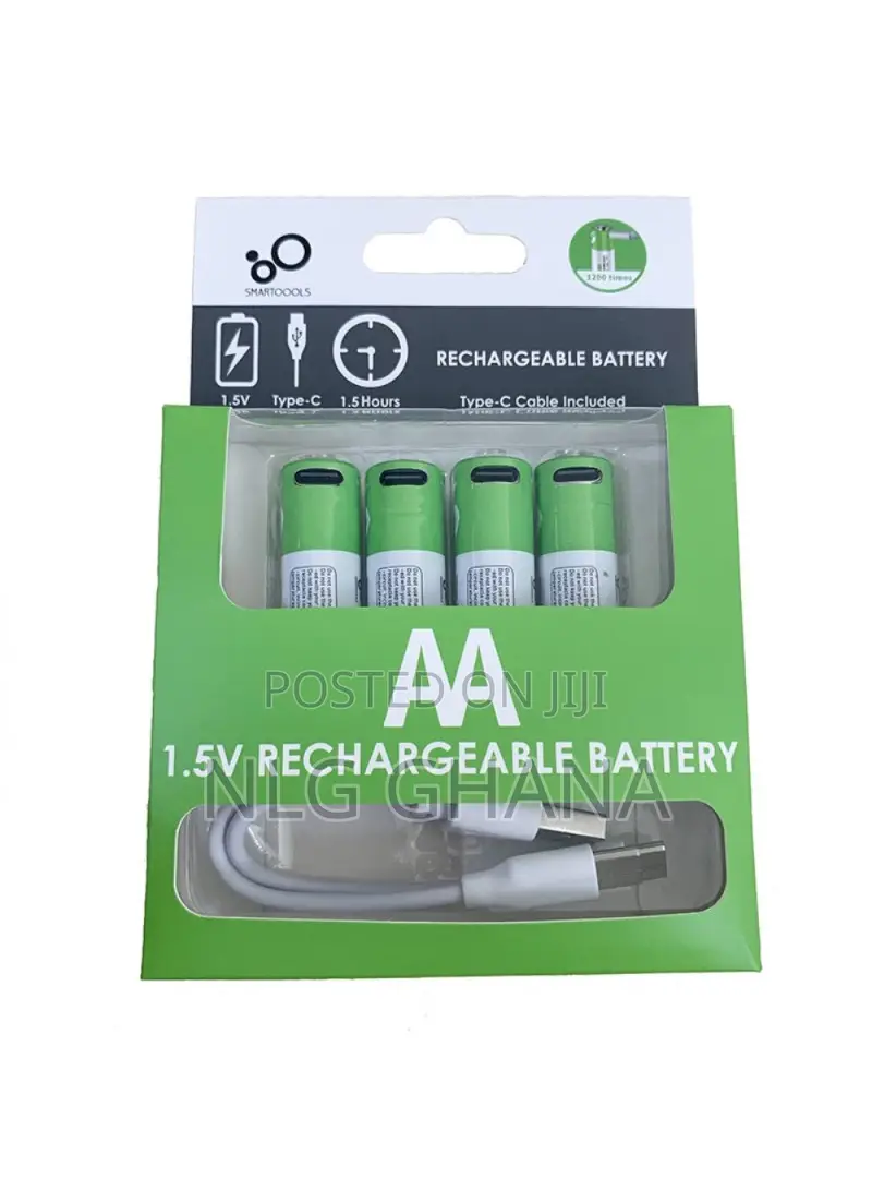4-PCS 1.5v 2600mah Aa Rechargeable Multifunctional Battery. Tvx29493