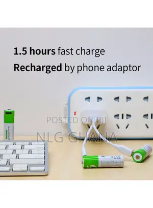 4-PCS 1.5v 2600mah Aa Rechargeable Multifunctional Battery. Tvx29493