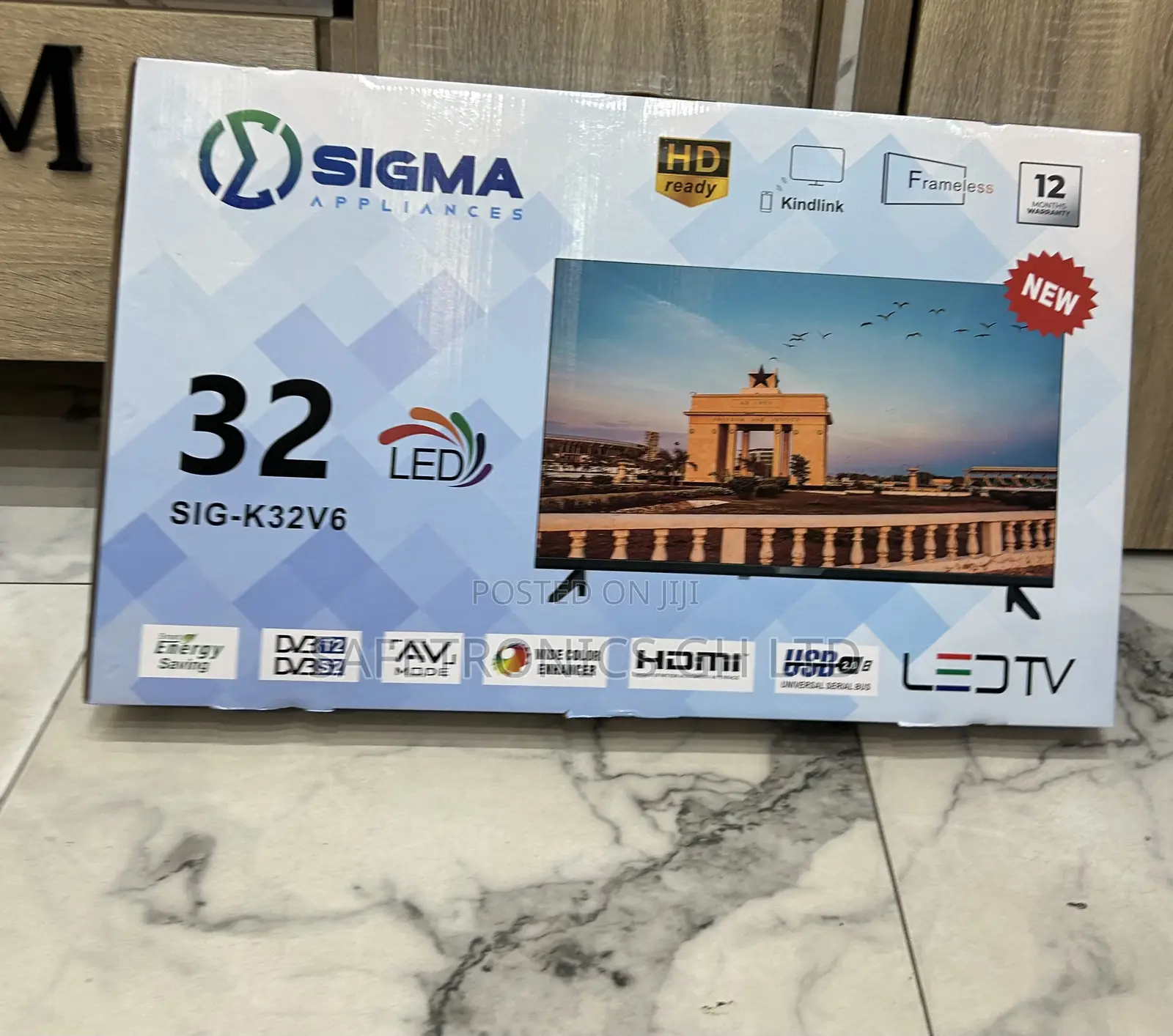 Perfect Design Frameless Sig-K32v6 32 Inch Full Hd Led Sigma Tv