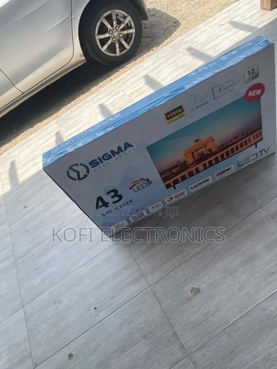 Sigma 43-Inch Full Hd Led Tv Crisp Display, Classic Design