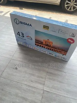 Sigma 43-Inch Full Hd Led Tv Crisp Display, Classic Design