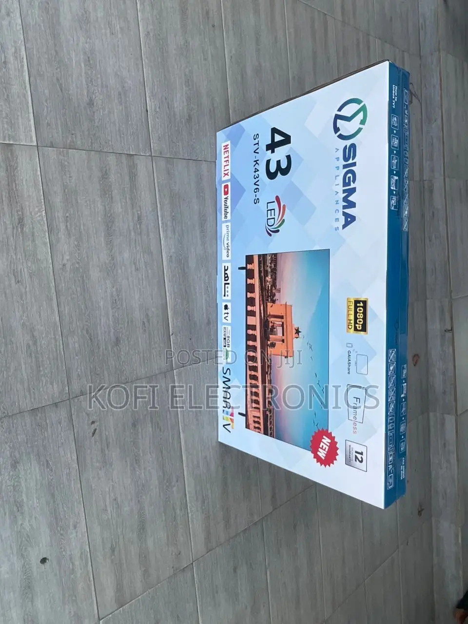 Sigma 43” Android Smart Tv Stylish, Fast, and Packed With Features