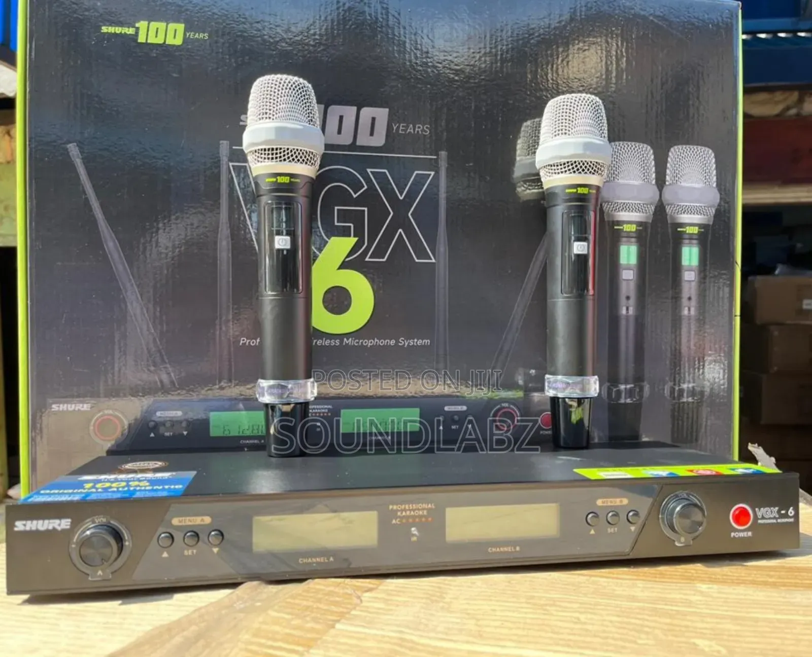 Shure Vgx 6 Pro 900mhz Digital Wireless Microphon