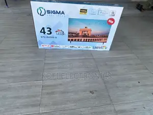 Sigma 43-Inch Smart Display Entertainment With Elegance