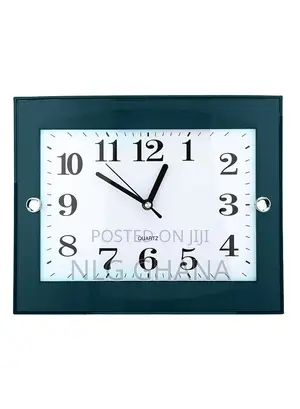 11.8" Decorative Silent Wall Clock Non-Ticking. Model Number: