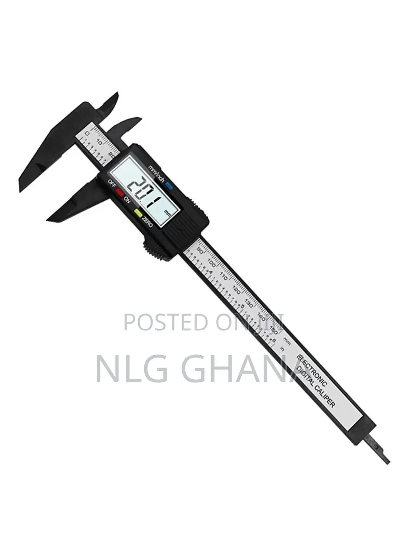 LCD Digital Electronic Carbon Fiber Vernier Caliper.