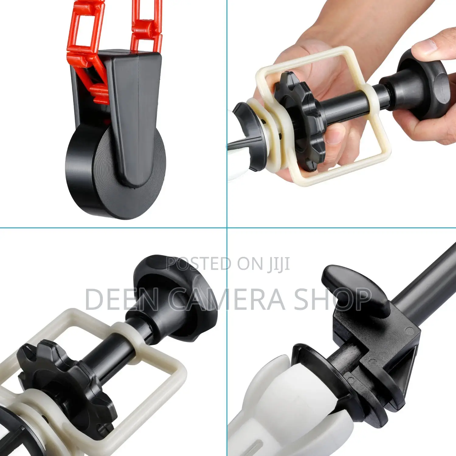 Wall Mount Backdrop Support Roller 3 in 1