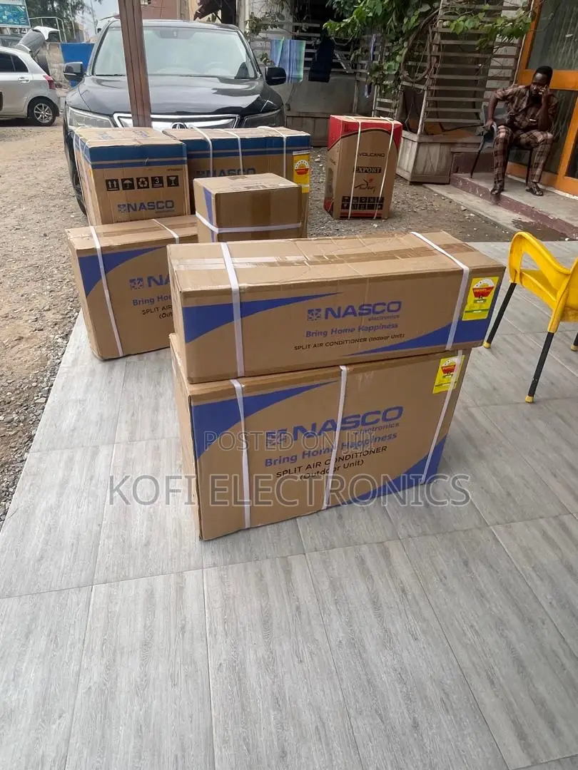 Nasco 1.5hp Split Air Conditioner Low Noise, High Power