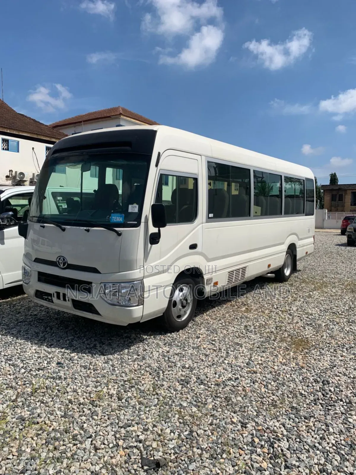 New Toyota Coaster 2025 White