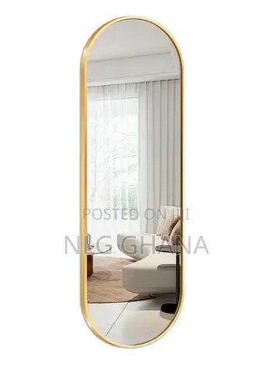 39.4x11.8inch Long Round Edges Mirror, Wall-Mounted Long. Ghx5530