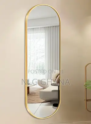 39.4x11.8inch Long Round Edges Mirror, Wall-Mounted Long. Ghx5530
