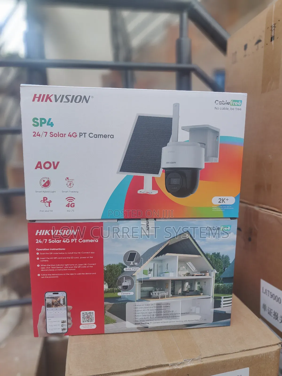 Hikvision Solar Pt 4g Sim Card Camera Ip Standalone Camera