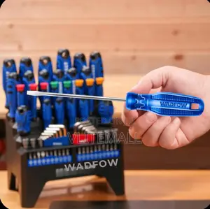 Wadfow Slotted Screwdriver Set 40cr