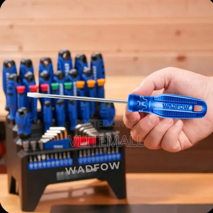 Wadfow Slotted Screwdriver Set 40cr