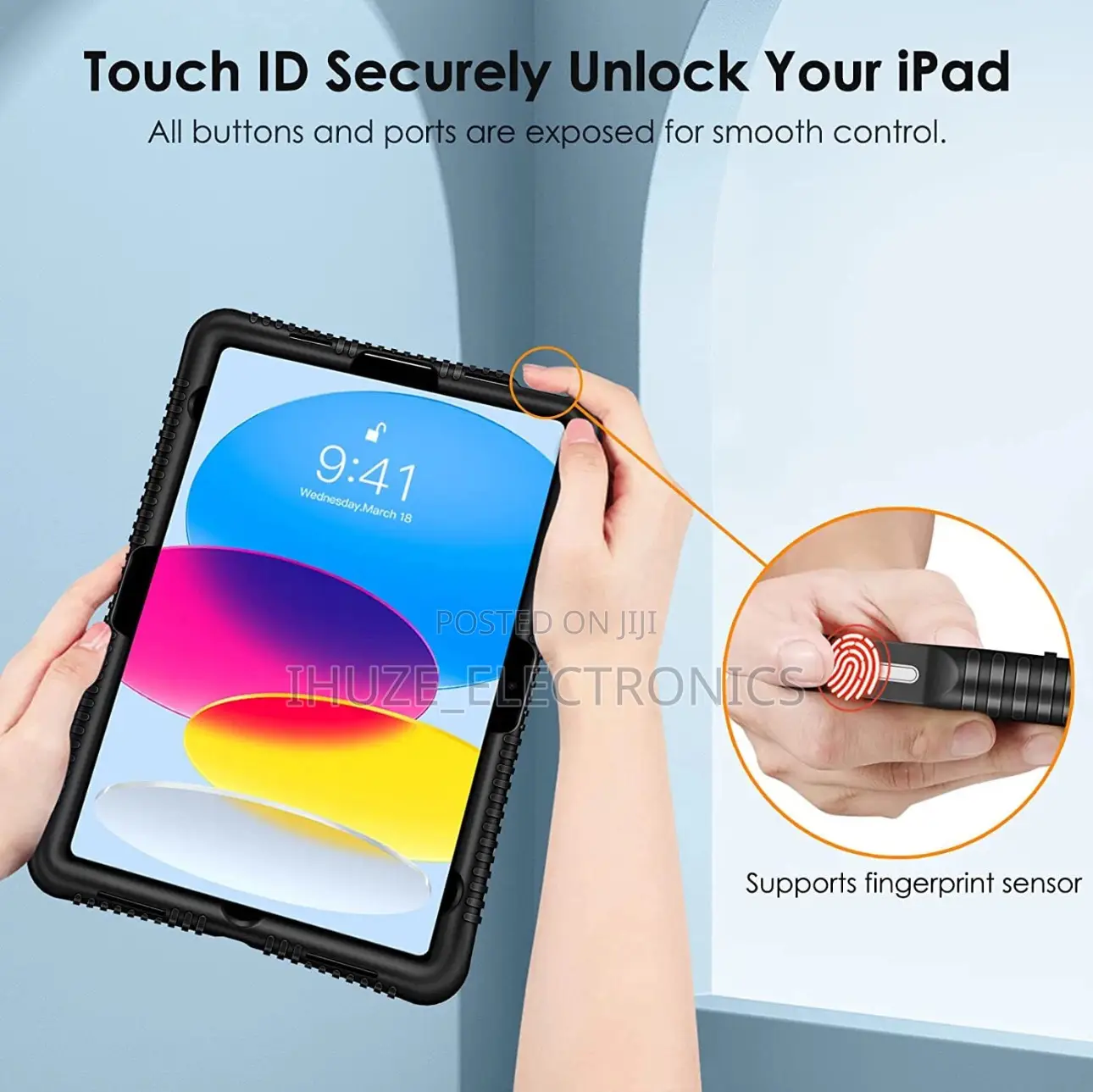 Silicone Case for iPad (A16) /iPad 10th Gen Shockproof