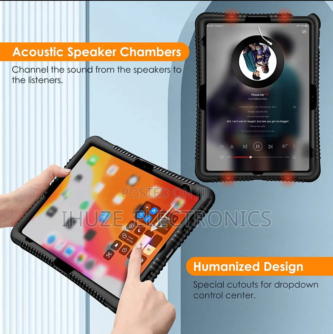 Silicone Case for iPad (A16) /iPad 10th Gen Shockproof