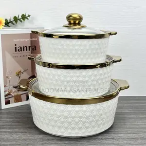 3 Pieces Set Ceramic Dish Bowls