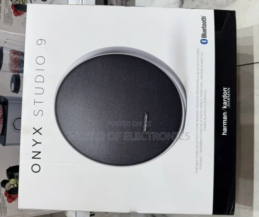 Powerful Bass Kardon Harman Bluetooth Portable Onyx Studio 9