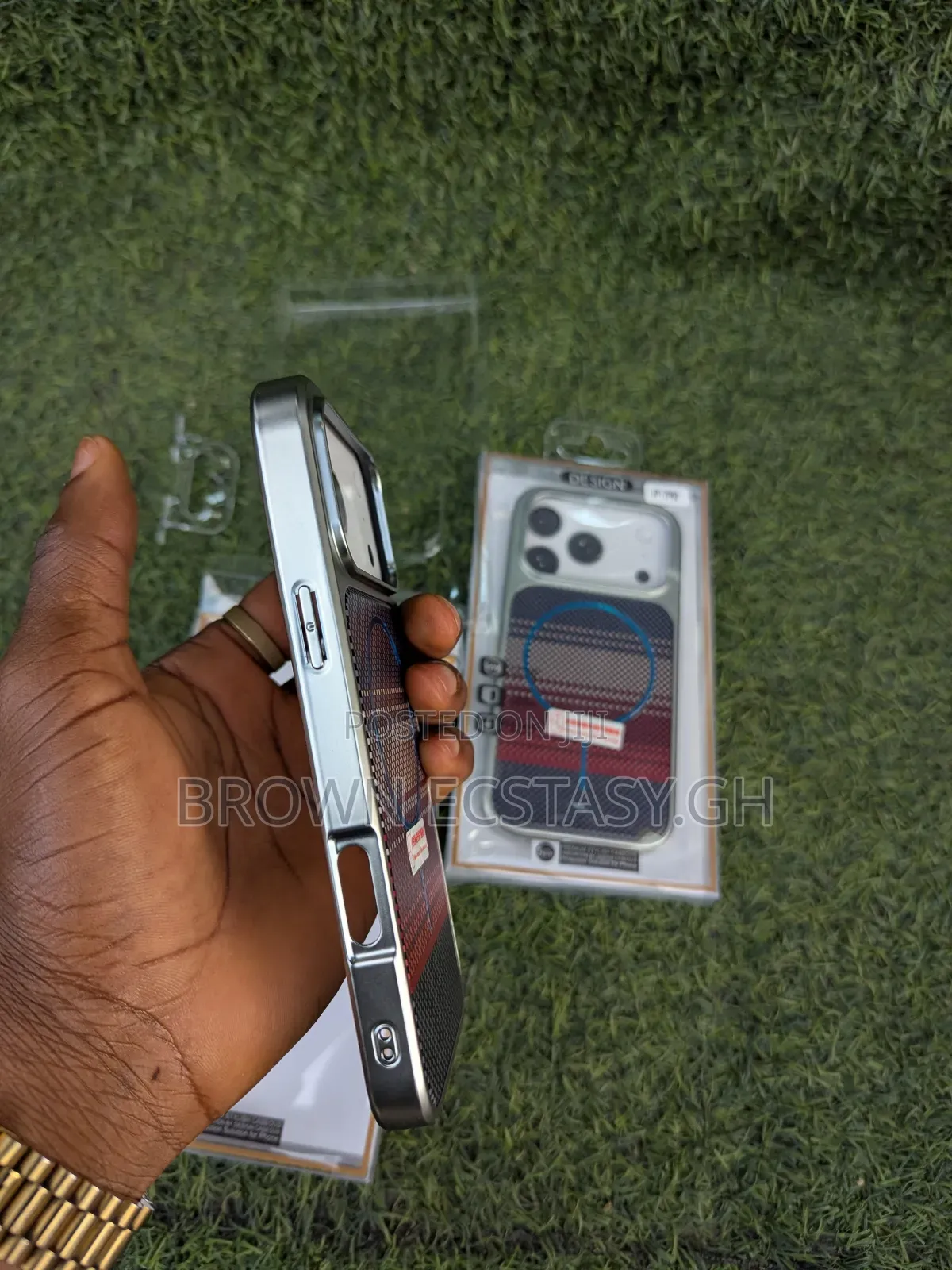 iPhone 17 Pro Metal Like Case