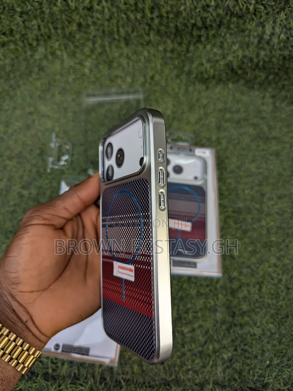 iPhone 17 Pro Metal Like Case