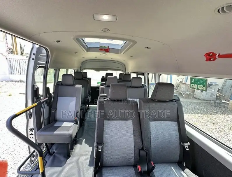 New Toyota HiAce 2025 Silver