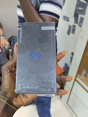 New Samsung Galaxy S9 64 GB Black