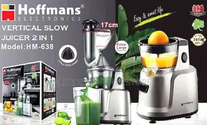 High Quality Multipurpose Multifunctional 2 in 1 Vertical Slow Juicer