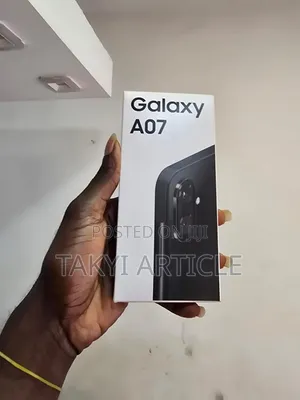 New Samsung Galaxy A07 4G 64 GB Black