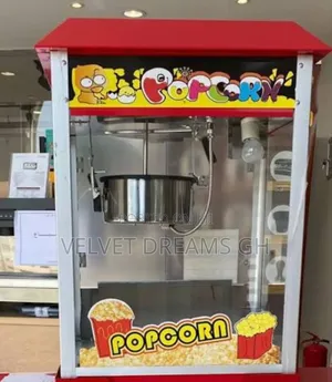 High-Performance Popcorn Machine With Warmer.