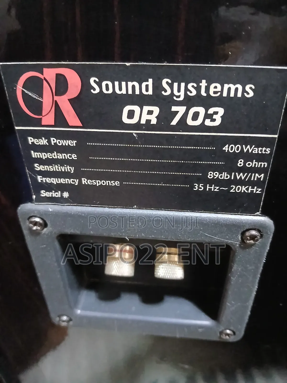 Ross or 703 Floor Standing Speaker