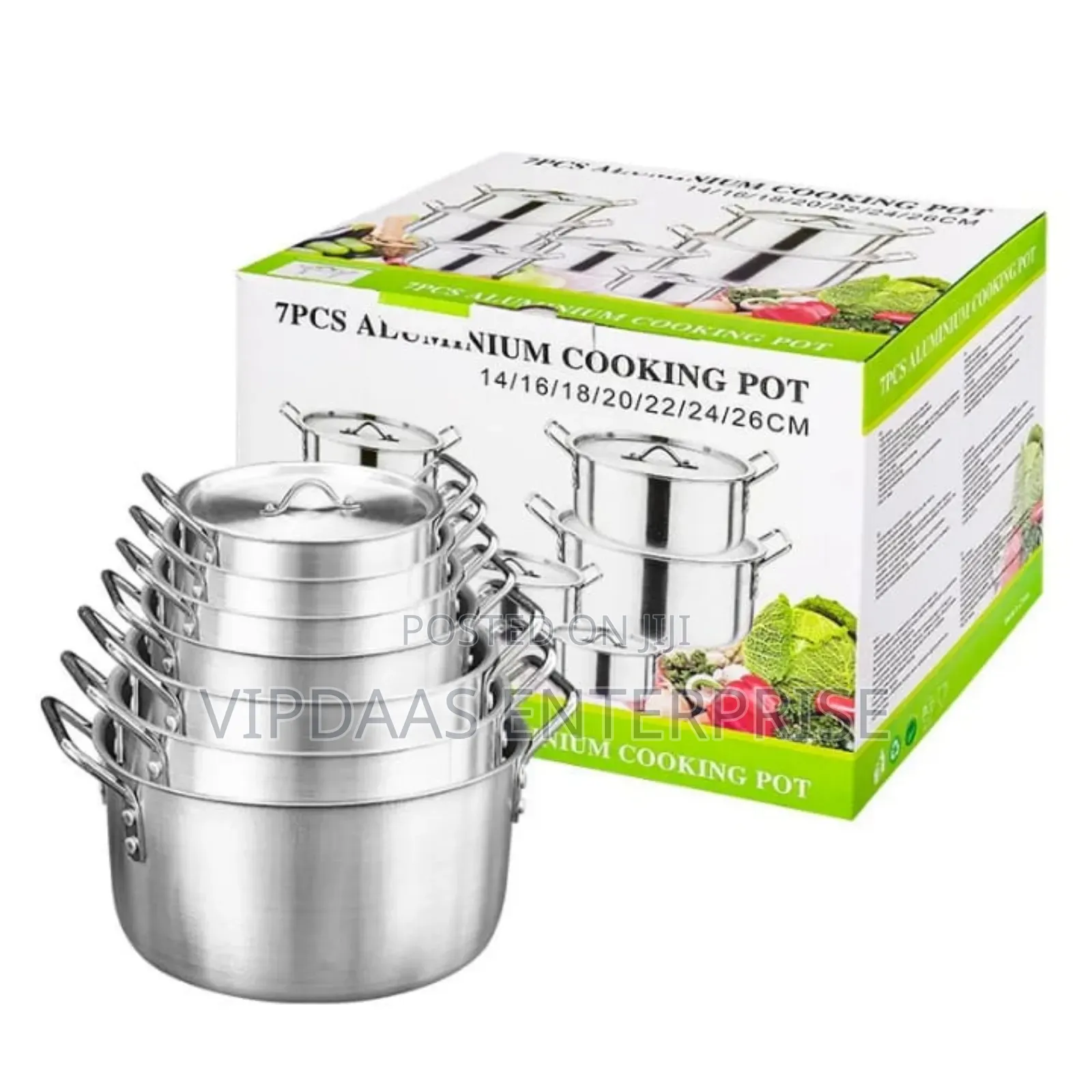 7 PCS Aluminium Cook Wear