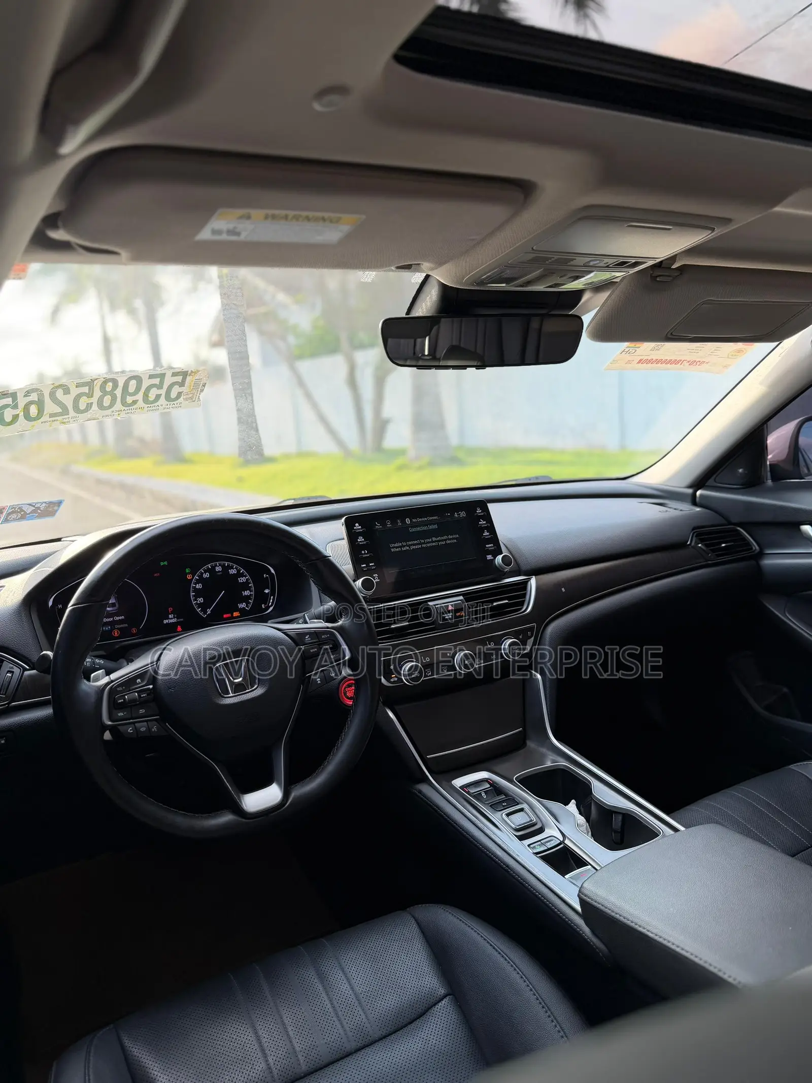 Honda Accord Sport (2.0L 4cyl Turbo 6M) 2019 White
