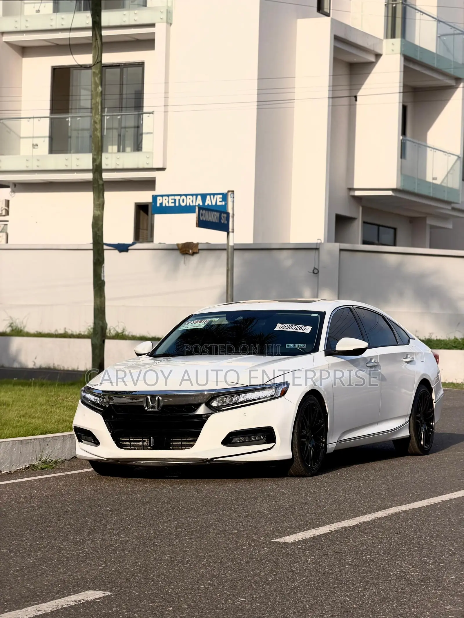 Honda Accord Sport (2.0L 4cyl Turbo 6M) 2019 White