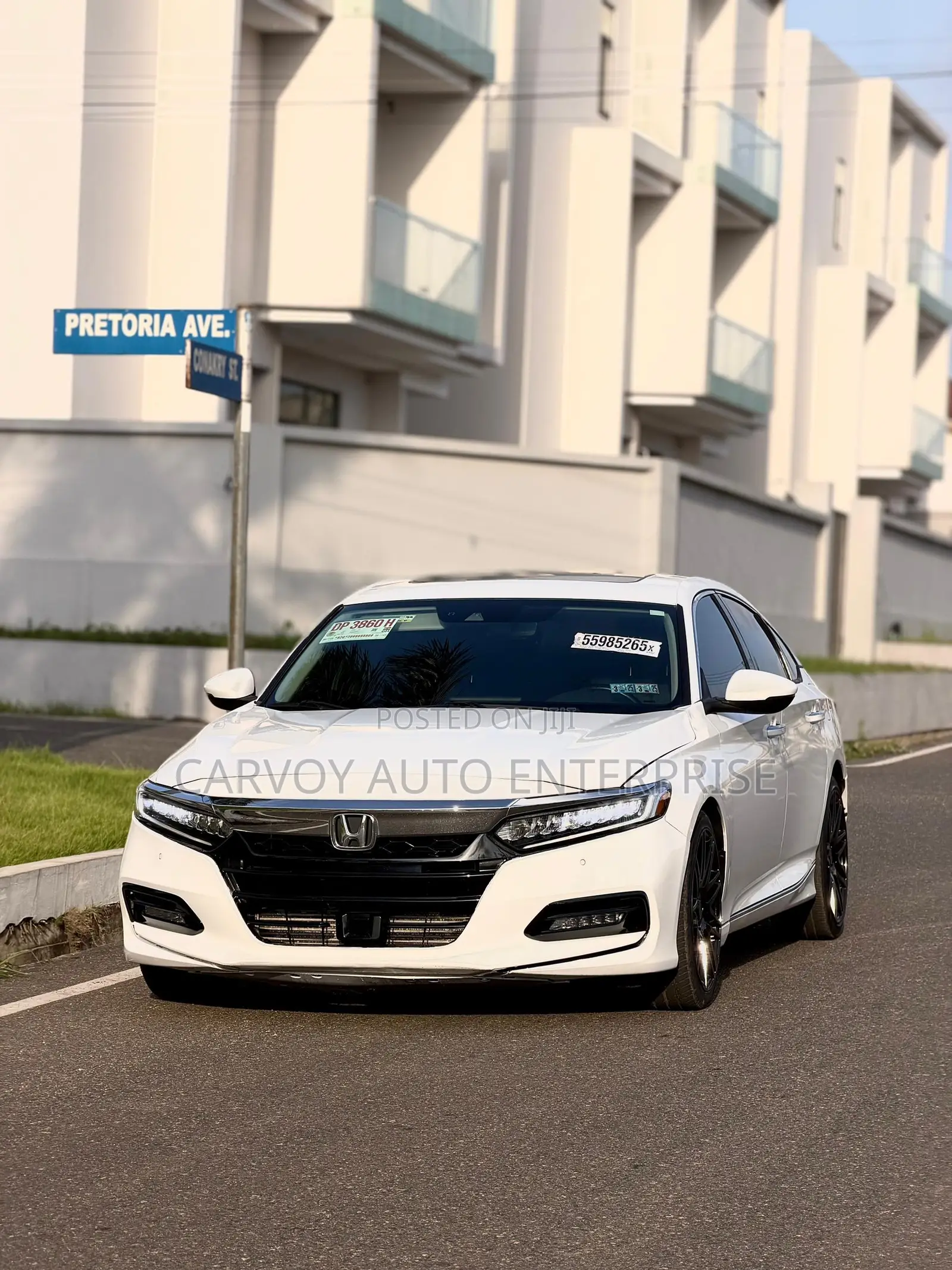 Honda Accord Sport (2.0L 4cyl Turbo 6M) 2019 White