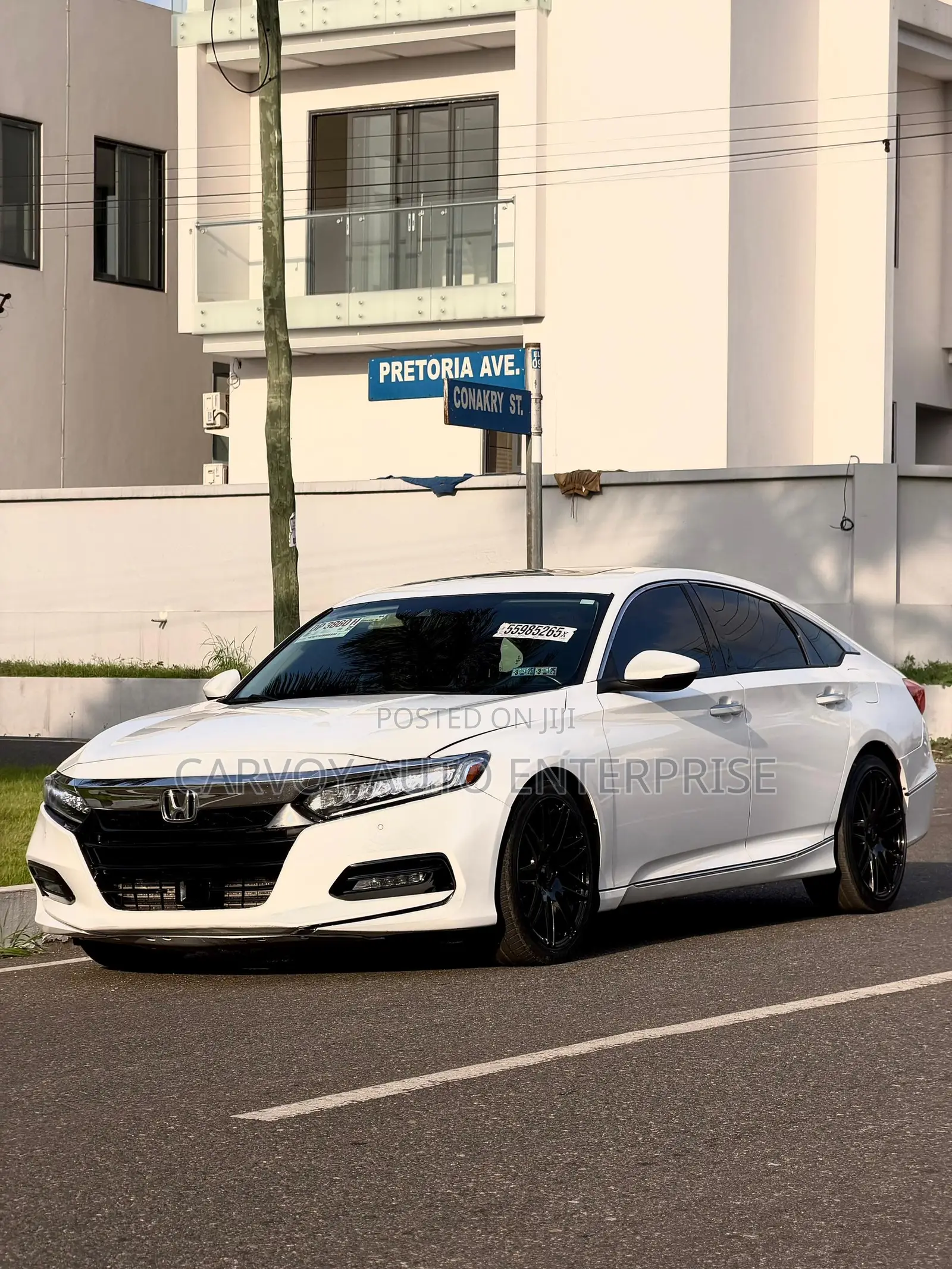 Honda Accord Sport (2.0L 4cyl Turbo 6M) 2019 White